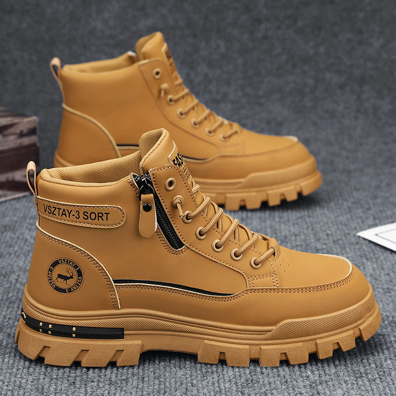 Thumbnail: Men's Winter Shoes Ankle Boots Offer Military Man Tactical Boots Mens Shooes Saf
