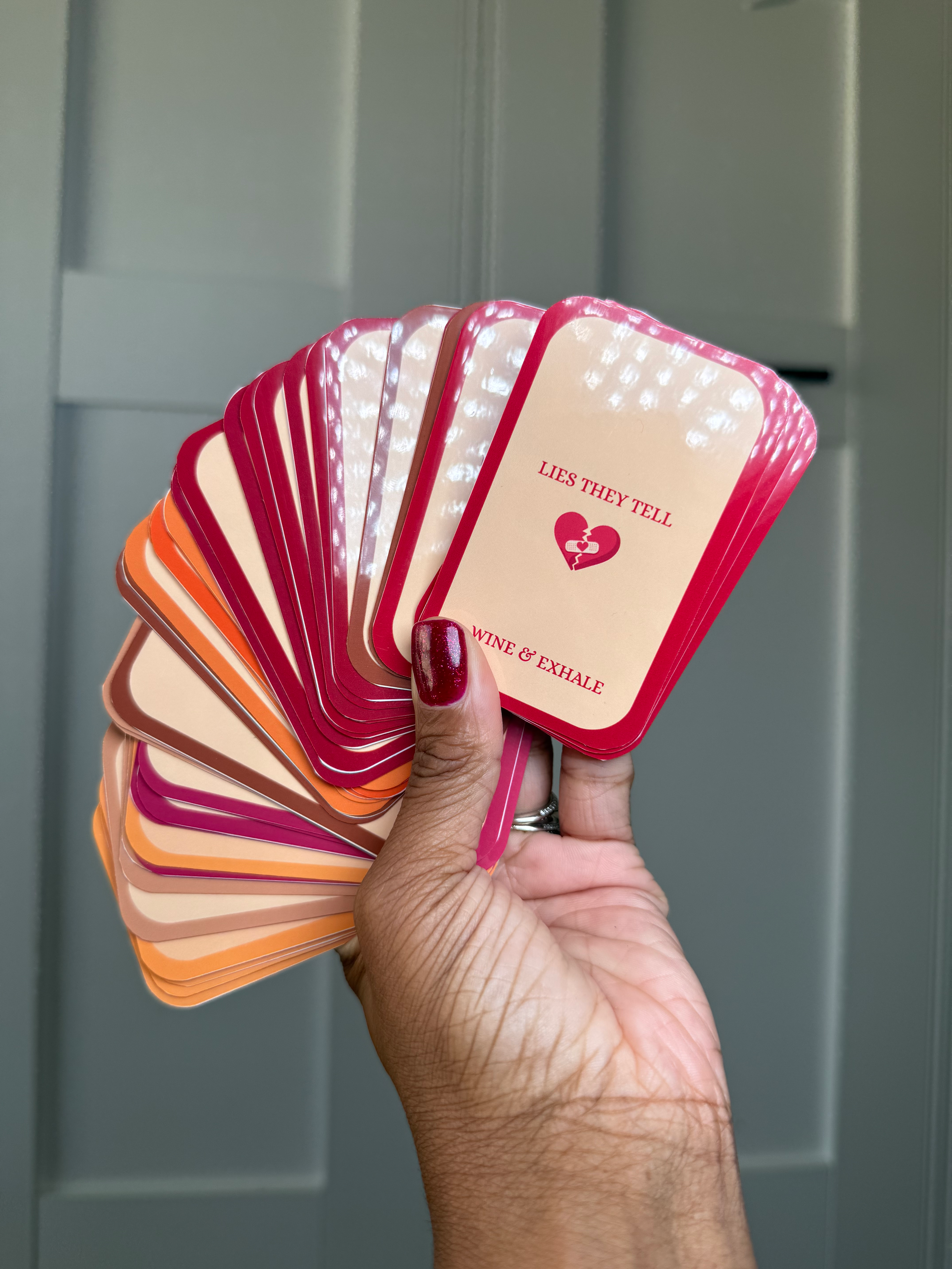 Wine + Exhale Card Game