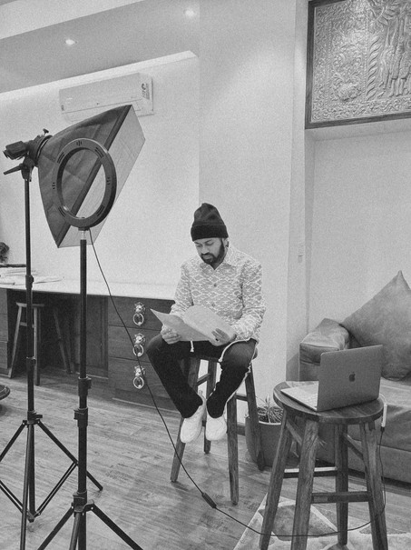 BTS of Harry Grover's Hope Jersey Photoshoot 2022