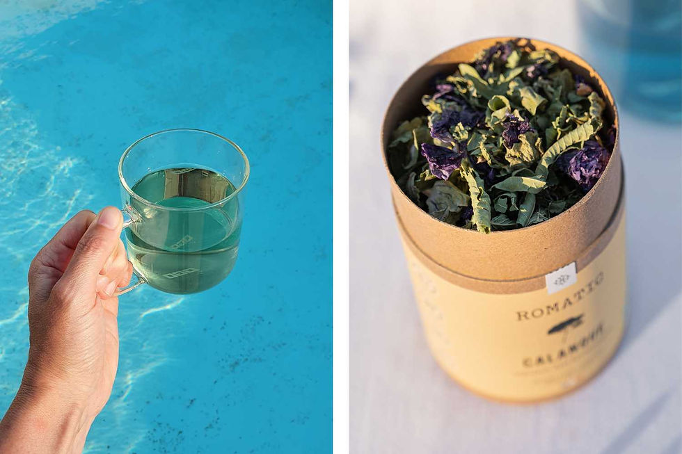 Infusion menthe verveine de la marque ROMATIC