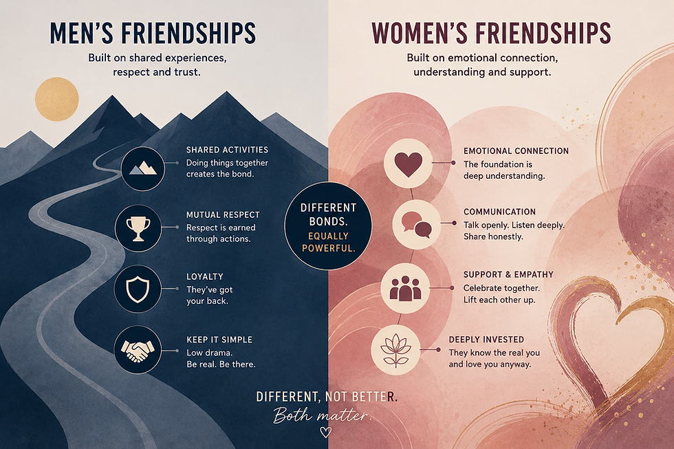 Friendship-Two Very Different Versions