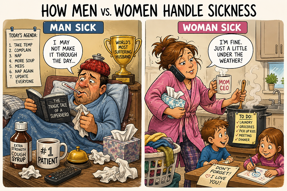                The Great Sick-Day Divide