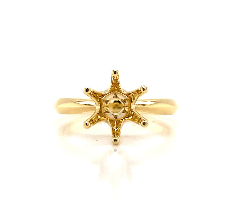 Thumbnail: KNIFE EDGE  SOLITAIRE ENGAGEMENT SETTING