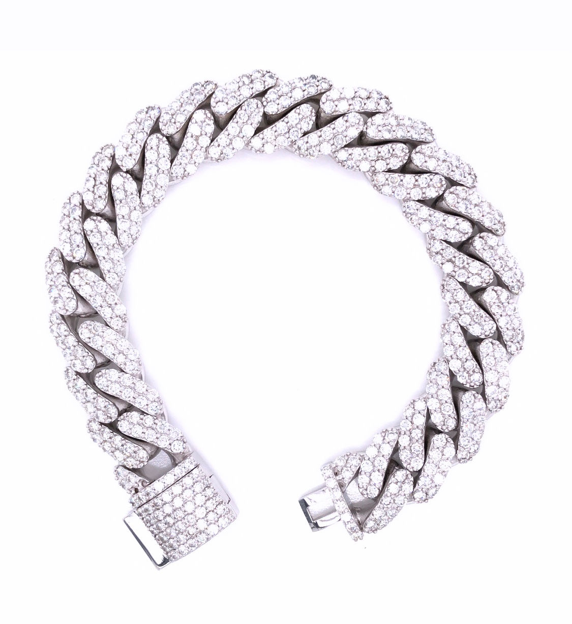 MIAMI CUBAN DIAMOND BRACELET 14.95CT