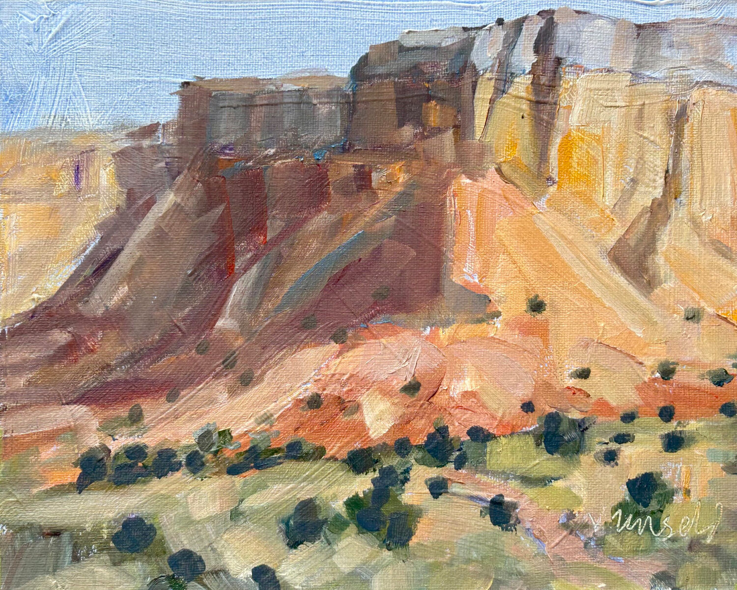 Colorful Hills - Virginia Unseld