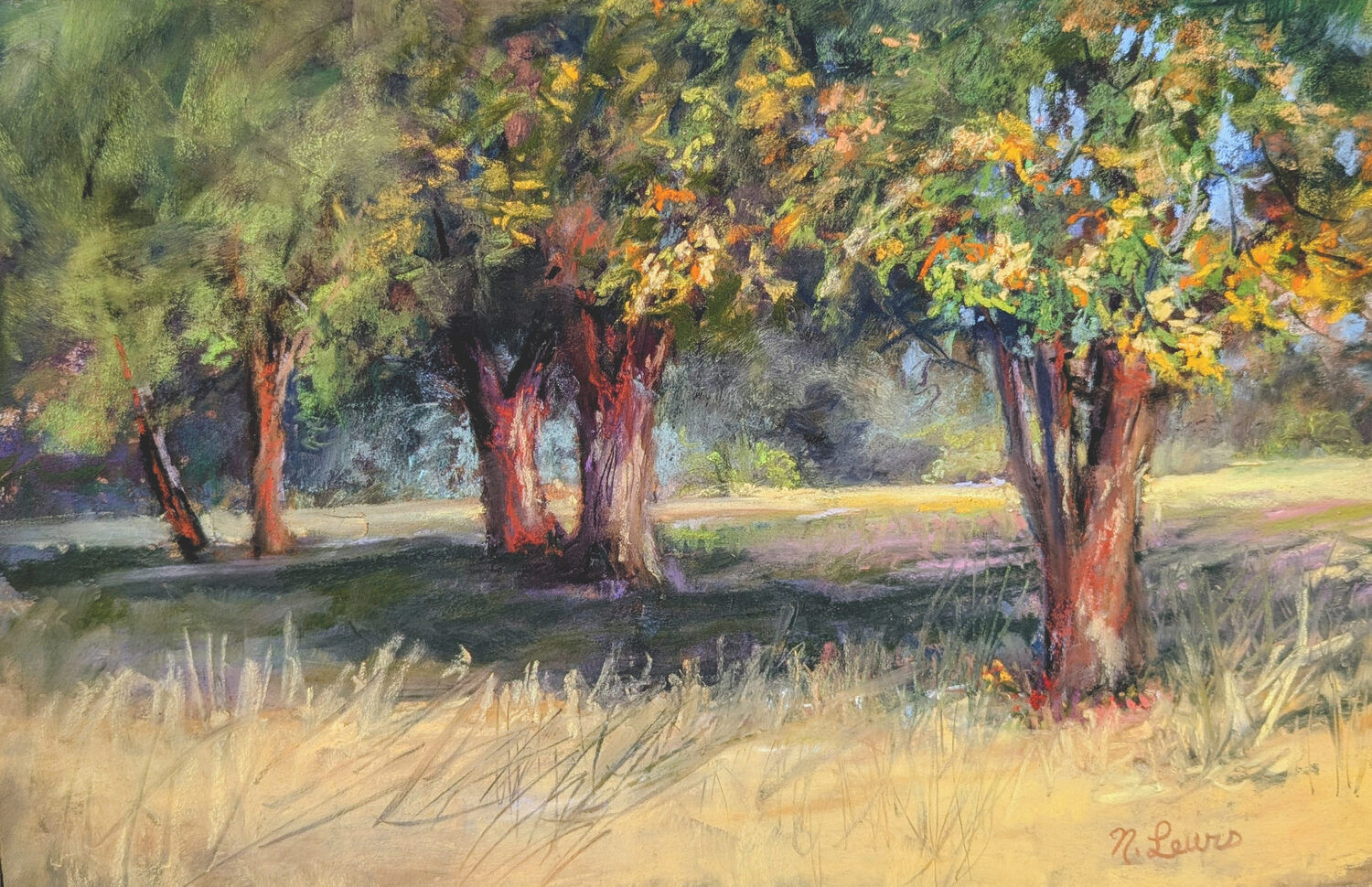 Summer at the Park - Nancy Lewis
