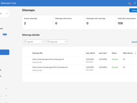 How to Submit Sitemap on Bing Webmaster Tools