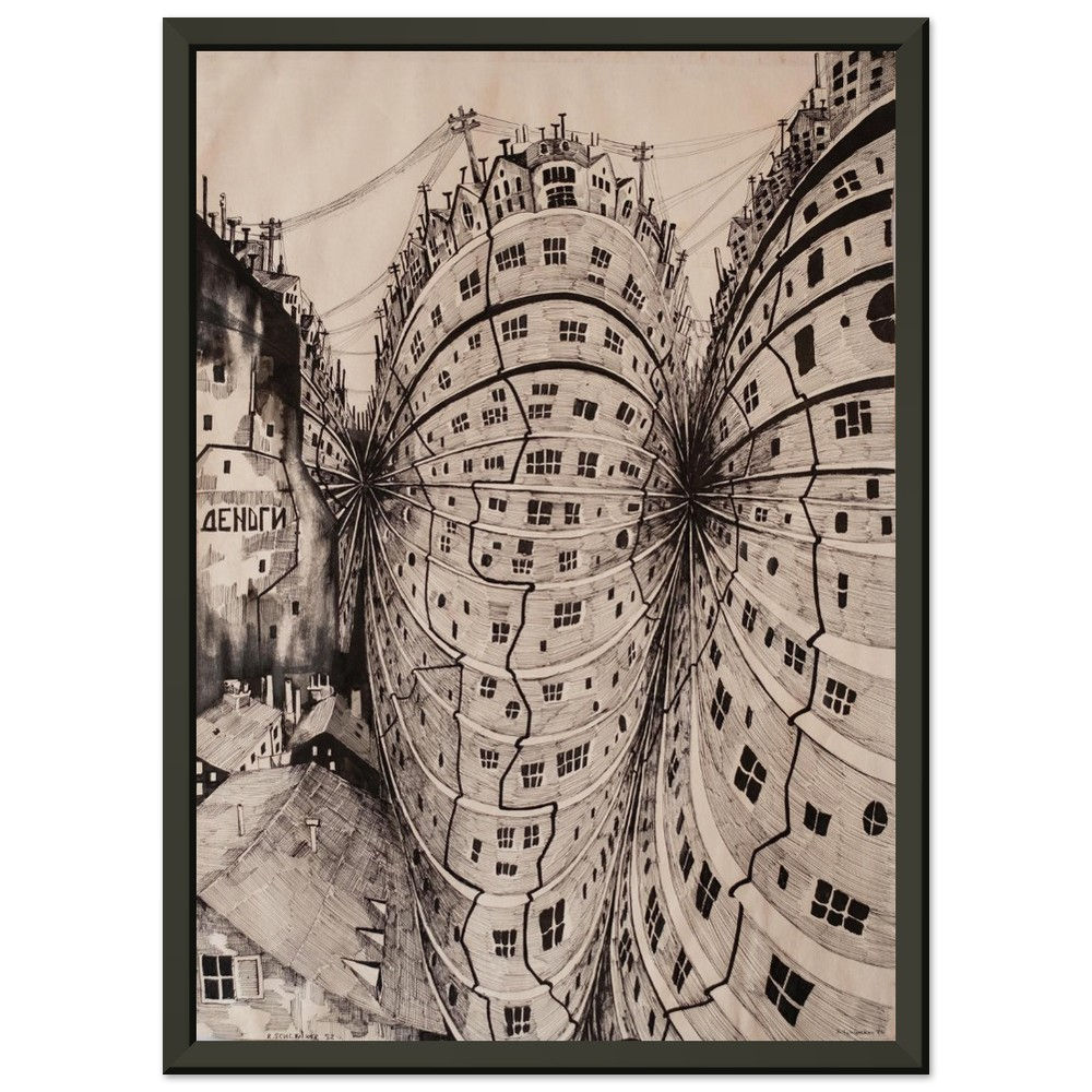 Illustrations 8 - Metal Framed Paper Poster