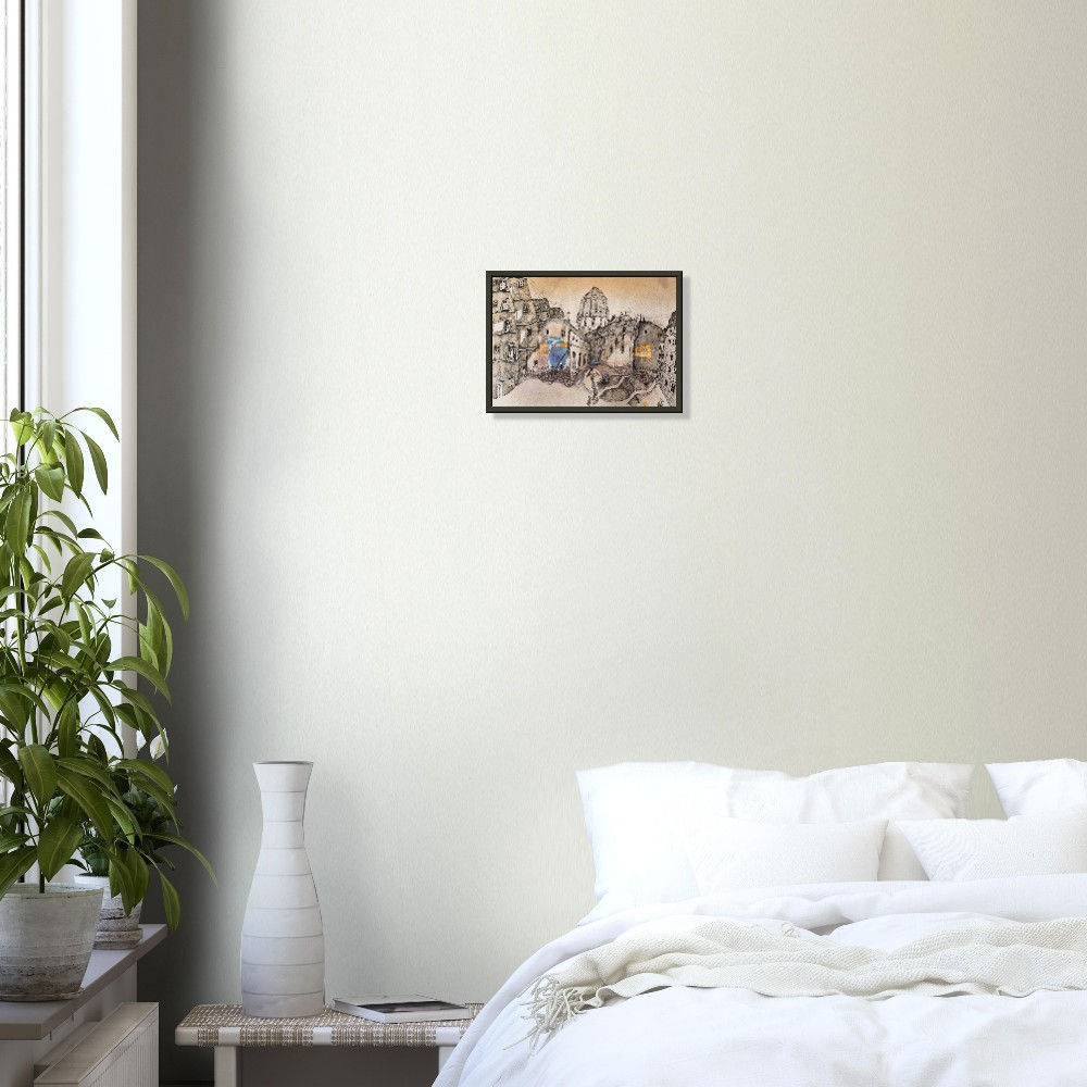 Illustrations 9 - Metal Framed Paper Poster