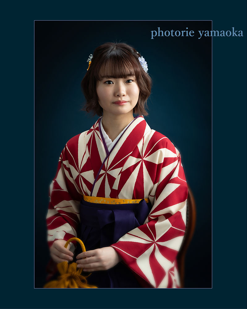 卒業記念写真 前撮り