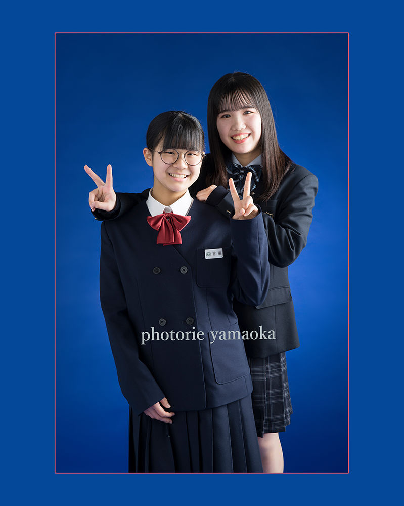 姉妹で卒業