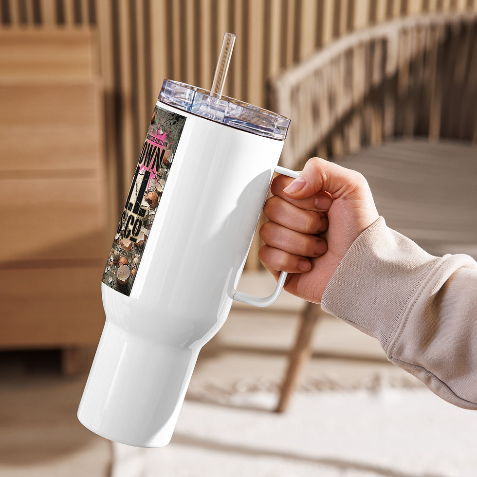 Thumbnail: Travel mug with a handle