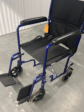 Foldable Transport Wheelchair