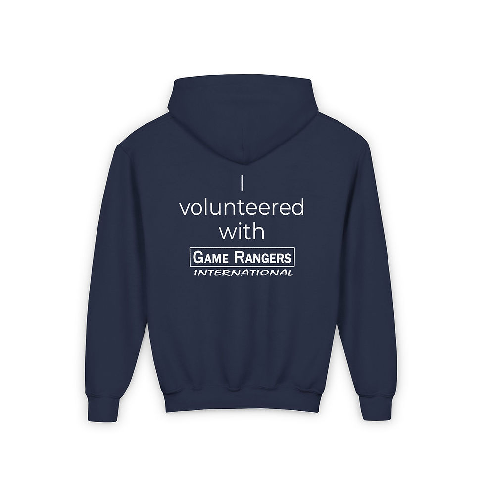 Thumbnail: "I volunteered" range Hoodie