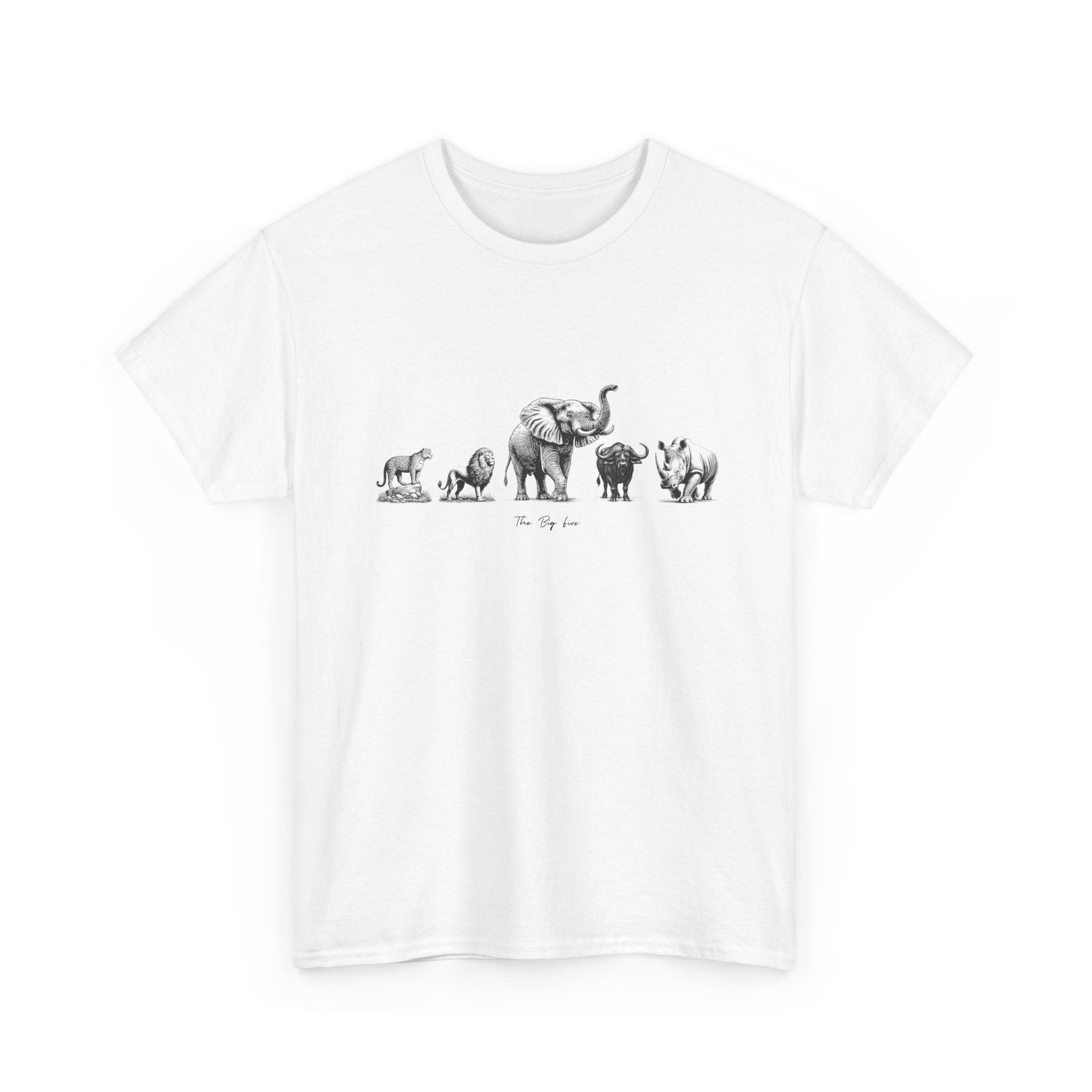 Unisex Big 5 Wildlife Cotton Tee