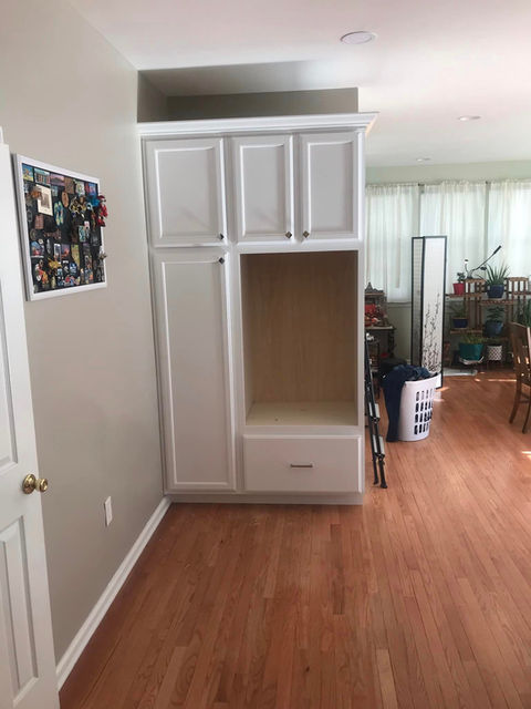 New Jersey Custom Built-ins Living Room Family Room Carpenter Kitchen