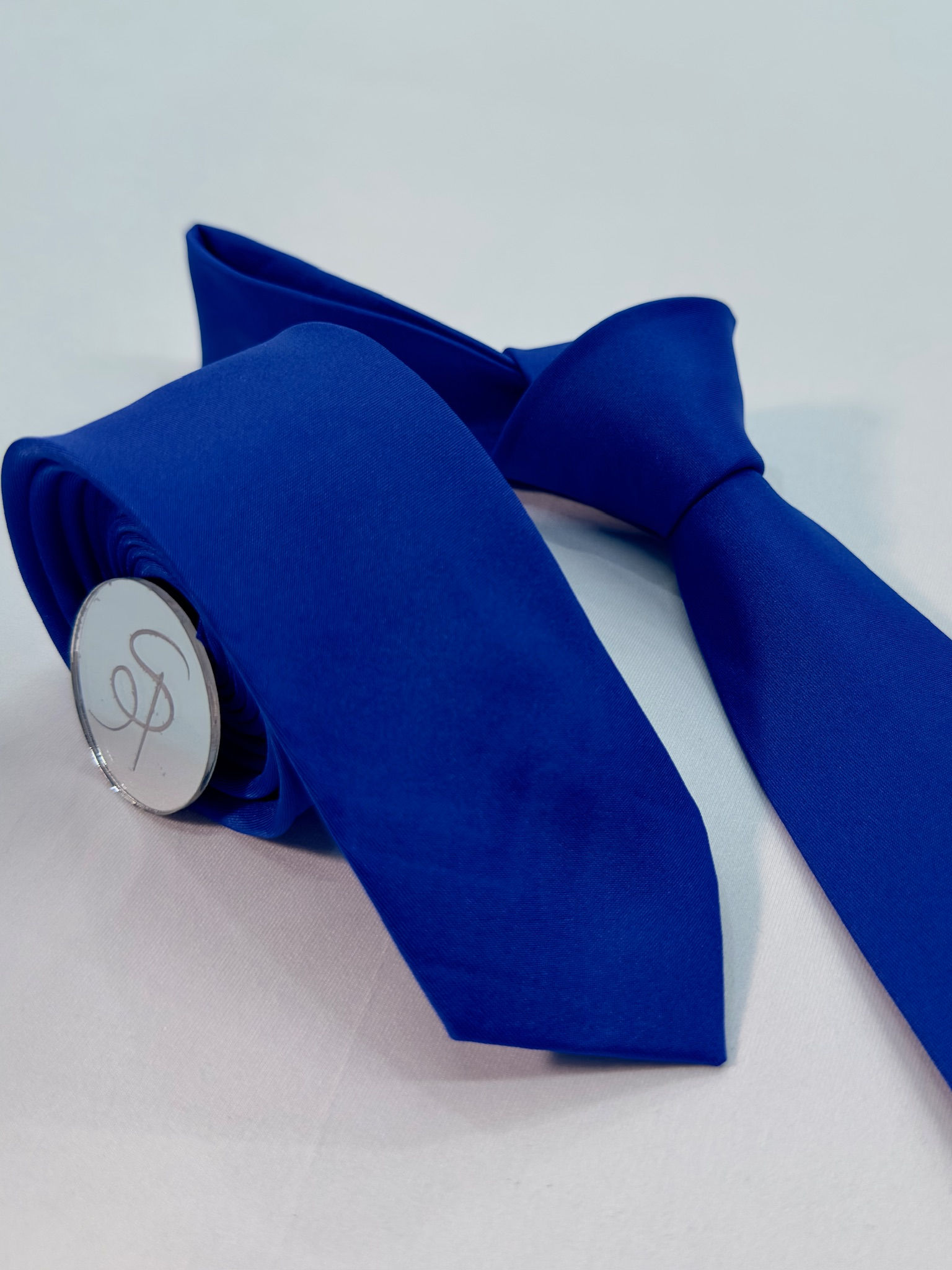 GRAVATA SLIM AZUL ROYAL 132