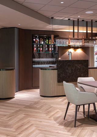 Bar met marmeren blad maatwerk