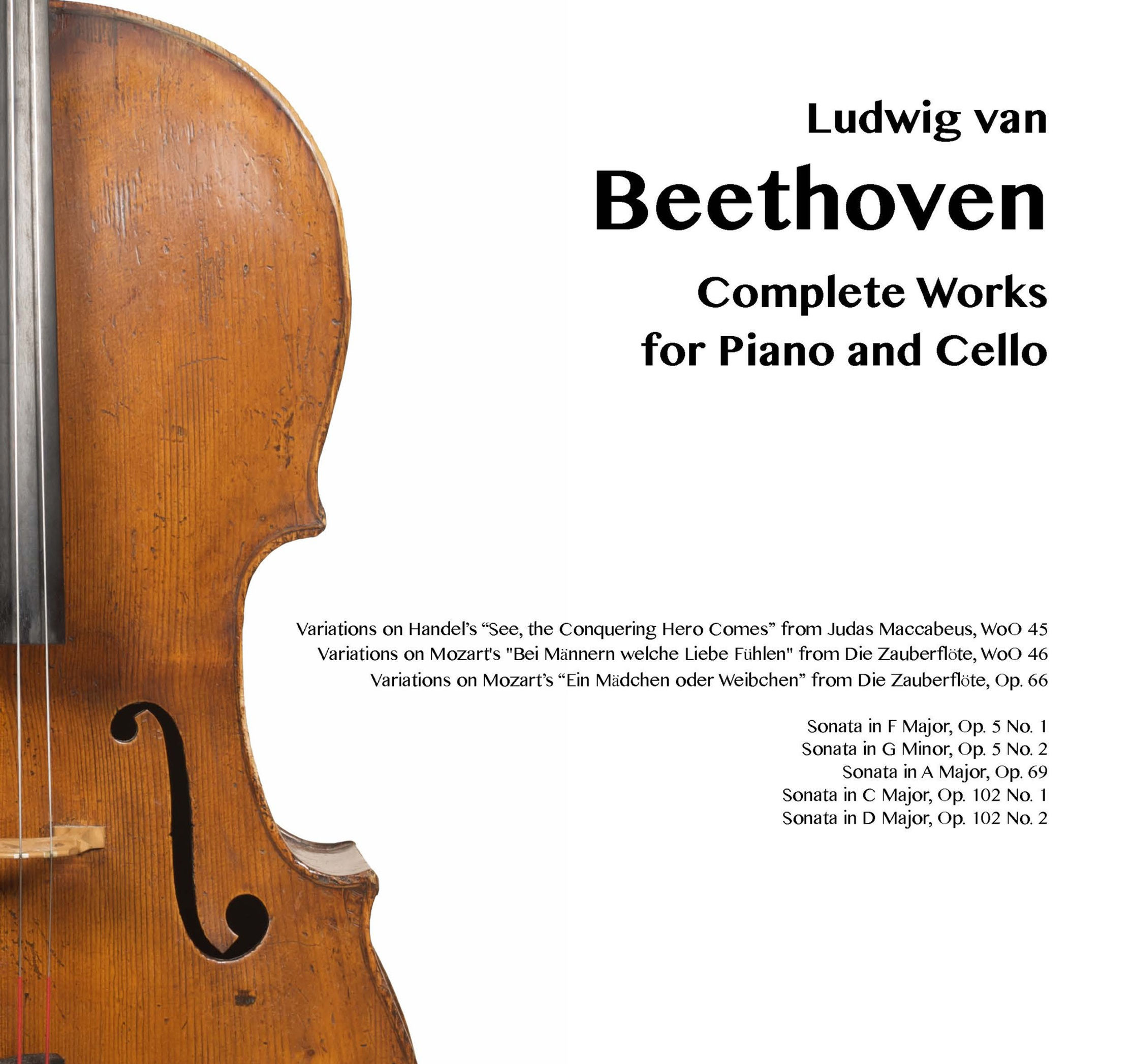 PDF Beethoven Complete Works for Cello and Piano