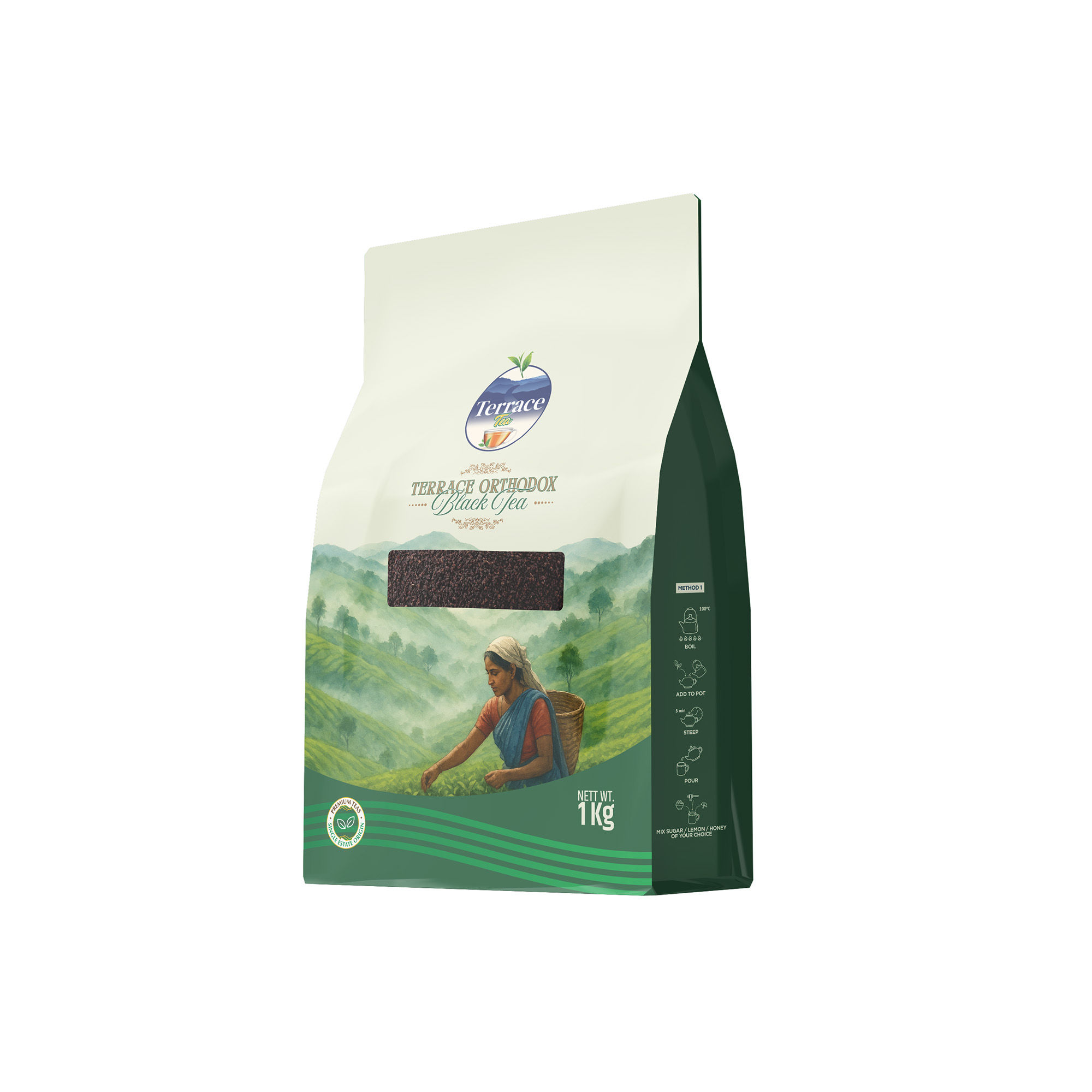 Terrace Orthodox Black Tea - 1kg