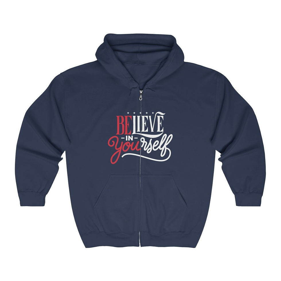 Прев'ю: Unisex Heavy Blend™ Full Zip Hooded Sweatshirt