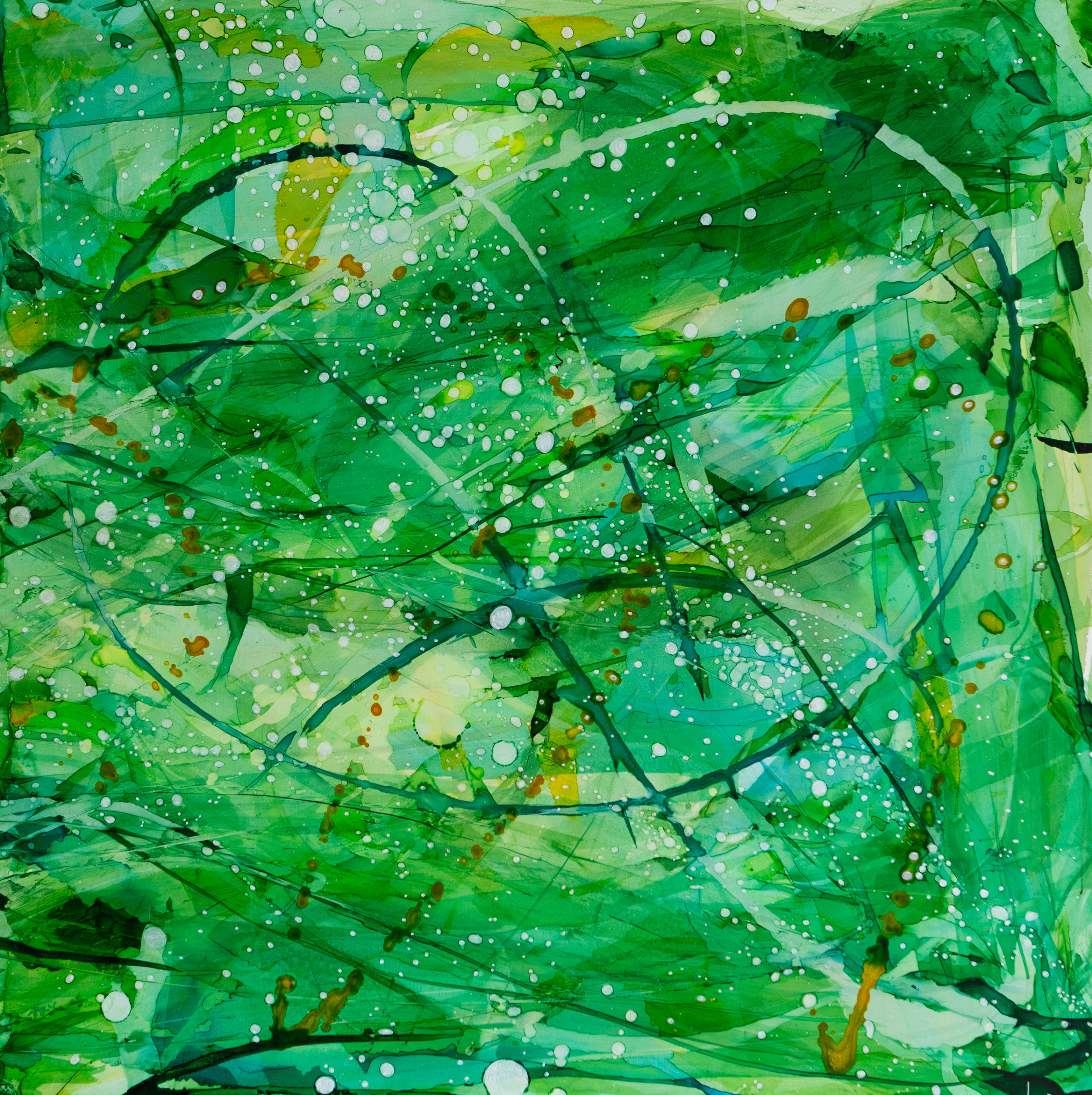 Green Heart, 20x20x1.5 inch