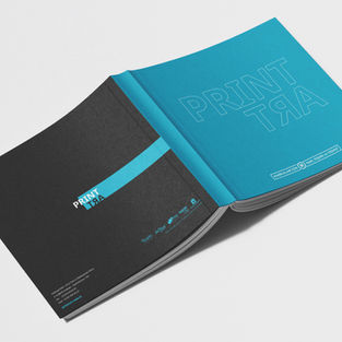 Printart için tasarlanmış katalog tasarımı ve çeşitli görsel tasarımlar