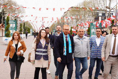 İyi Parti Milletvekili adayı Sn. Bilal Uzun Esfan Ziyaretinde