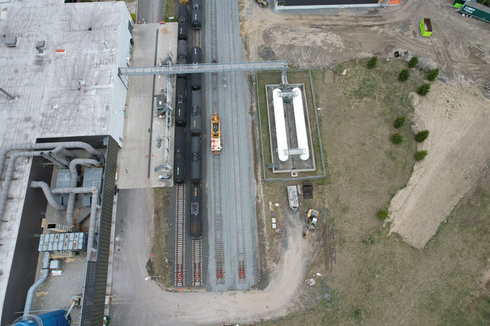 Design and supervision of railway spur