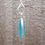 Thumbnail: Aqua Blue Bezeled Sea Glass Necklace