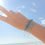 Thumbnail: Birthstone Color Sea Glass Woven Bracelet-Mothers Day Gift