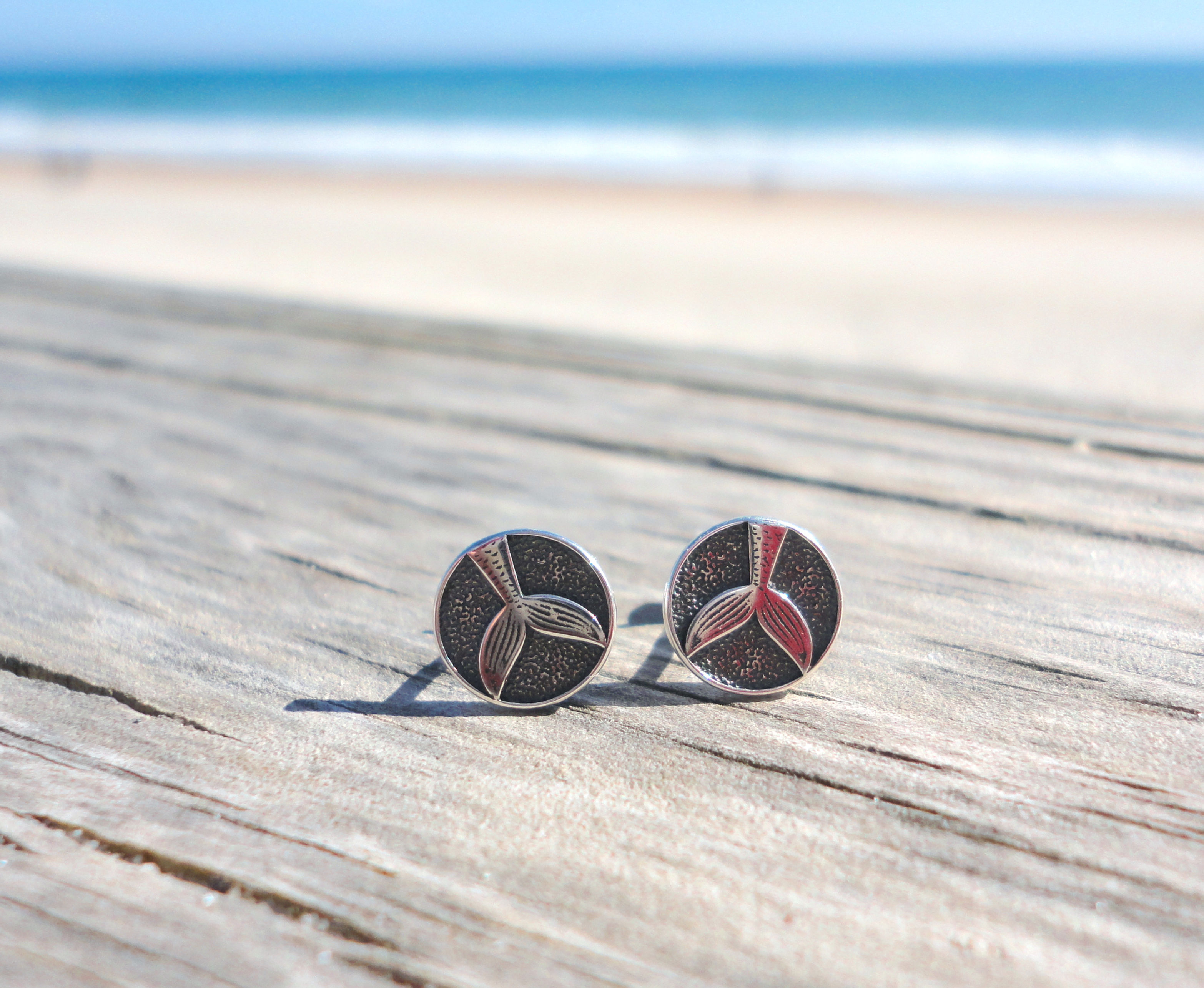 Mermaid Tail Stud Earrings