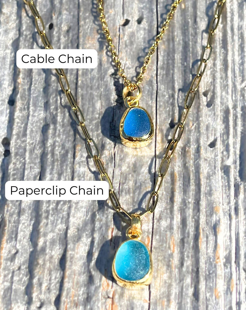 Thumbnail: gold sea glass colors