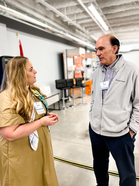 Sarah Burnett, TN Chamber & Greg McNair, Progressive Health