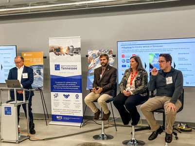 L-R: Rick Youngblood, TAMA; Drew Frye, TVA; Andrea Noel, TDOT; Mark Finlay, TDEC;