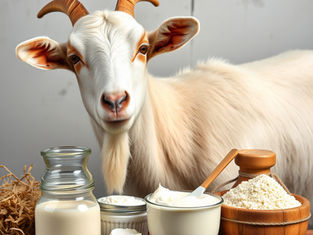 THE BENEFITS OF GOAT DAIRY PRODUCTS
