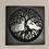 Thumbnail: SHUNGITE TILE TREE OF LIFE