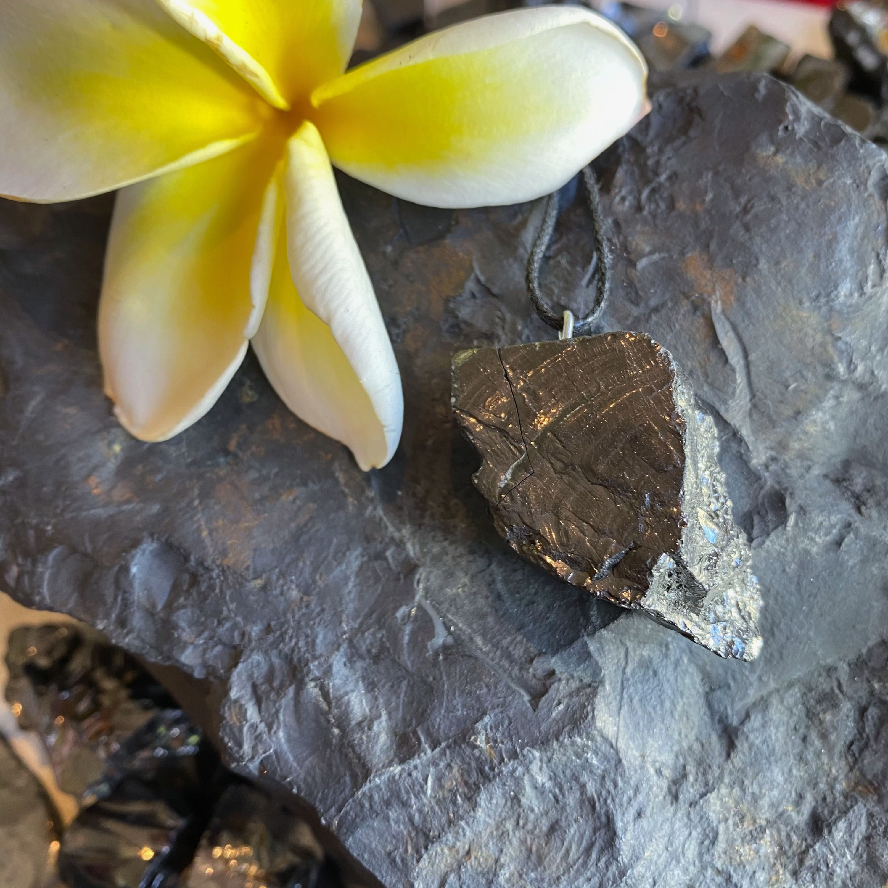 ELITE SHUNGITE PENDANT LARGE