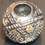Thumbnail: Shungite And Sterling Silver Bead "Champagne" Bracelet
