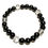 Thumbnail: Shungite And Clear Quartz Bracelet - 8mm beads