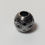 Thumbnail: Shungite And Sterling Silver Bead "Love Knot" Bracelet
