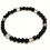 Thumbnail: Shungite And Clear Quartz Bracelet - 6mm beads