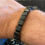 Thumbnail: Shungite Bracelet  Cube - 8mm beads