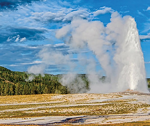 Yellowstone viewable from Amarica's Cowboy Country tour