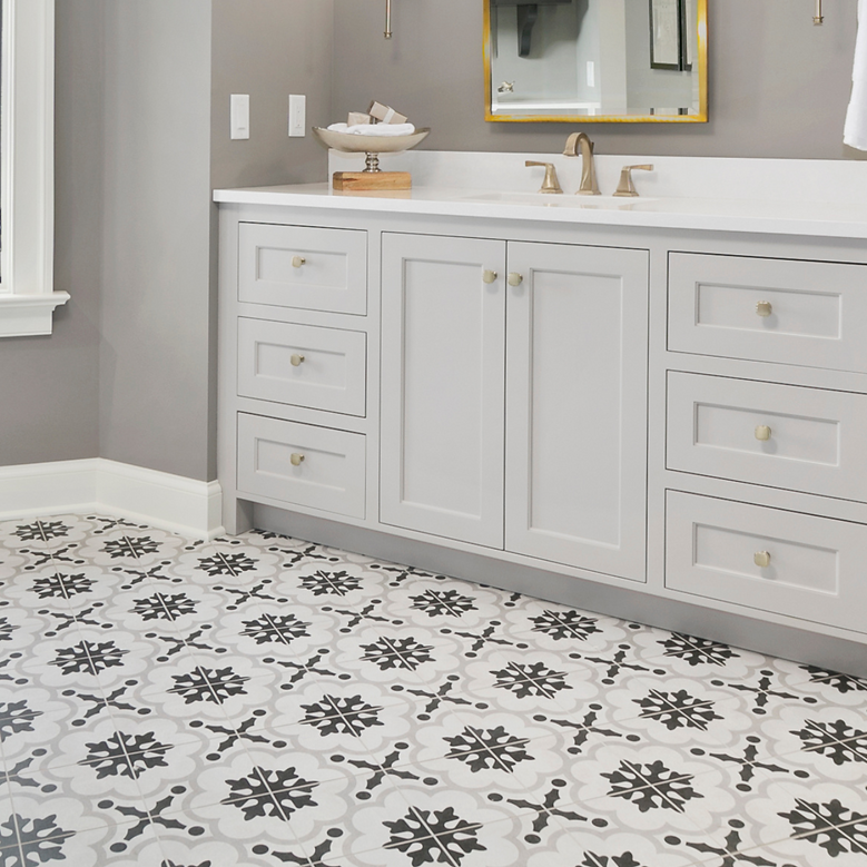 Bathroom flooring