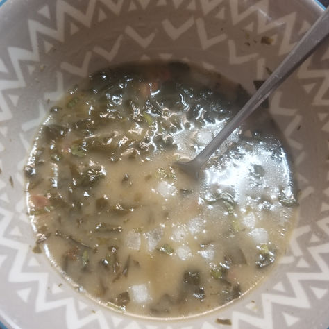 Collard Green & Tahini Soup