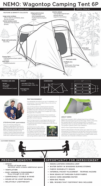 NEMO tent research
