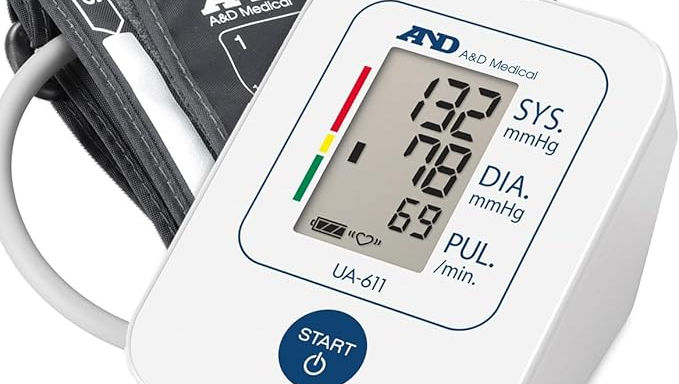 A&D Medical UA-611 Blood Pressure Monitors - Tested for Accuracy with Clinical Validation