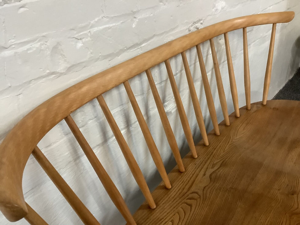 Thumbnail: Ercol Windsor 349 Love Seat In Light Finish.