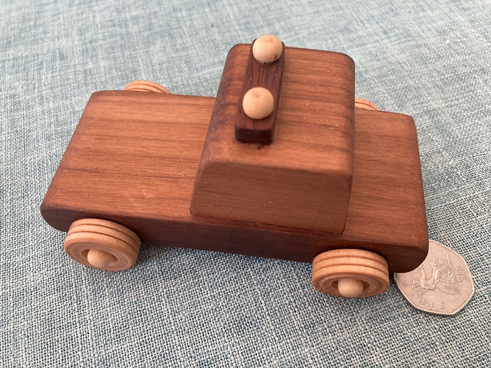 Thumbnail: Perky Plod, handmade wooden toy